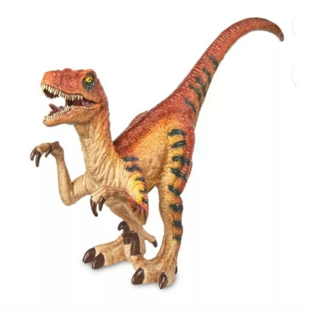 Adventure Force Realistic Velociraptor Jurassic Dinosaur Toy Figure